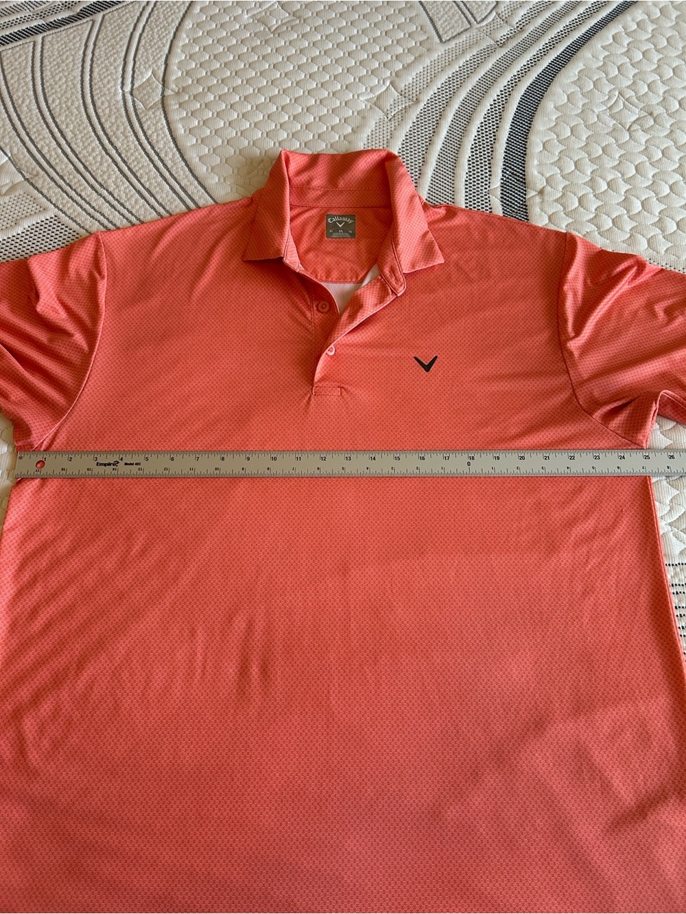 Callaway Men's Coral Performance Polo Shirt XL - Picture 8 of 8